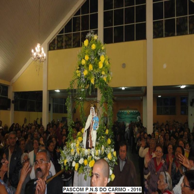Dia da Festa de Nossa Senhora do Carmo - Presidida pelo Bispo Dom Sérgio - 16-07-2014                                                                 